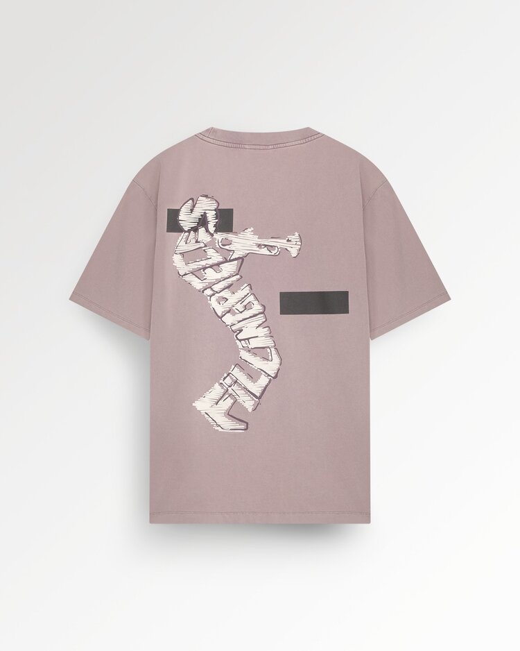 Filling Pieces T-shirt Trumpeteer 'Vintage Moonscape'