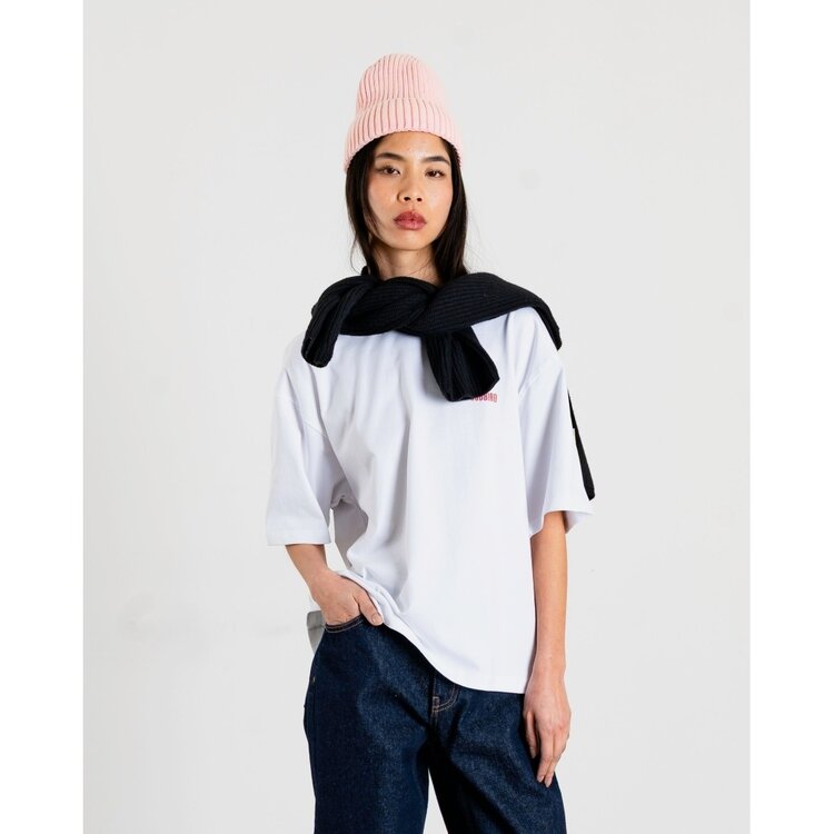 Woodbird Baine Space T-Shirt 'White'