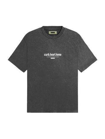 Woodbird Beam Dye T-Shirt 'Asphalt'