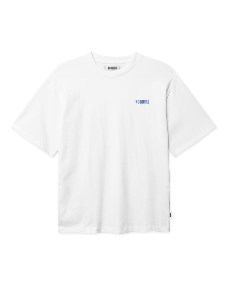 Woodbird Beam Ming T-shirt 'White'