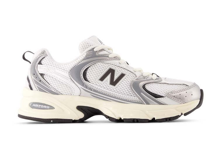 New Balance U530ESA 'Silver metallic / Black cement'