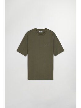 No Nationality 07 Nat 3457 Logo T-shirt 'Light Capers'