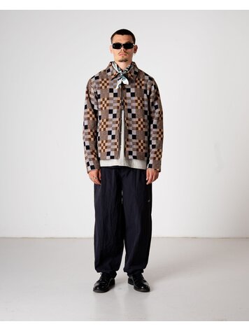 Woodbird Buck Patch Jacket 'Brown Check'