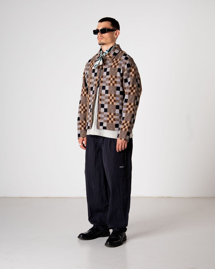 Woodbird Buck Patch Jacket 'Brown Check'