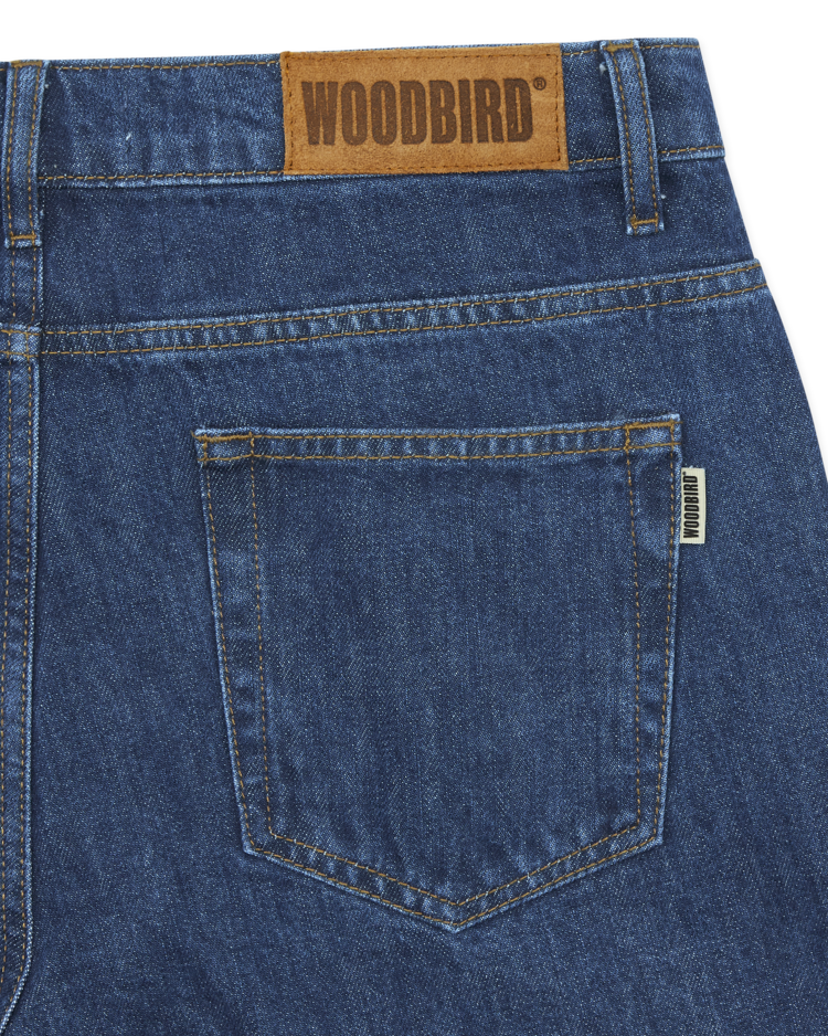 Woodbird Leroy 90's Rinse Jeans '90's Blue'
