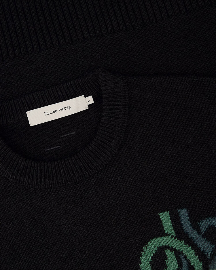 Filling Pieces Knit Sweater Knot 'Black'