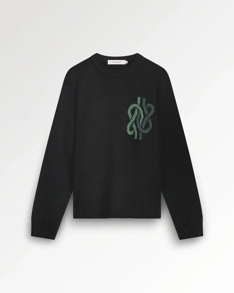 Filling Pieces Knit Sweater Knot 'Black'