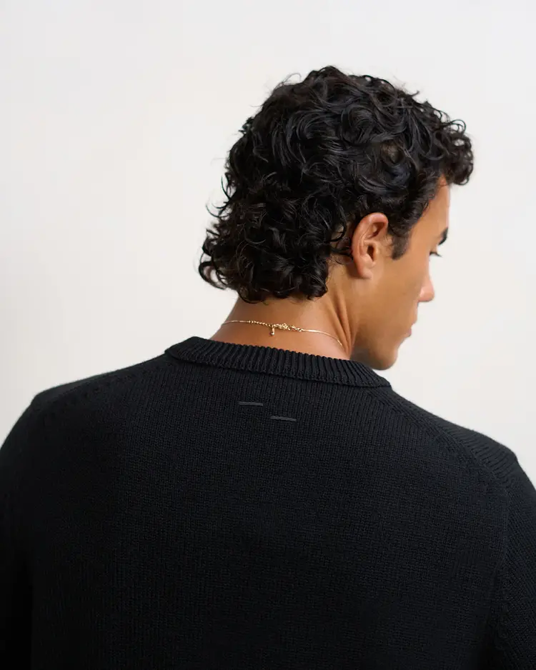 Filling Pieces Knit Sweater Knot 'Black'