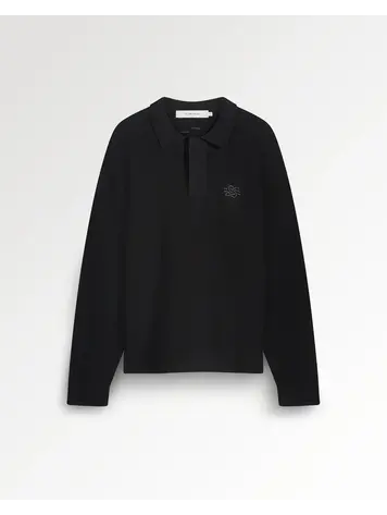 Filling Pieces Knit Shirt Boucle 'Black'