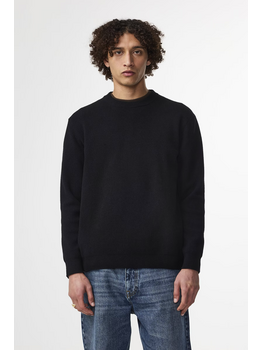 No Nationality 07 Danny 6429 Lightweight Sweater 'Black'