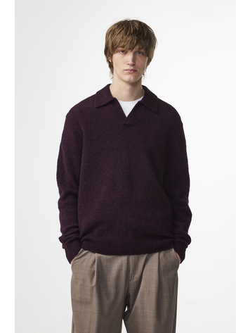 No Nationality 07 Hope 6683 Polo 'Wine Red'