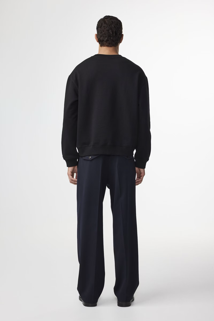 No Nationality 07 David Crew Sweater 3014 'Black'