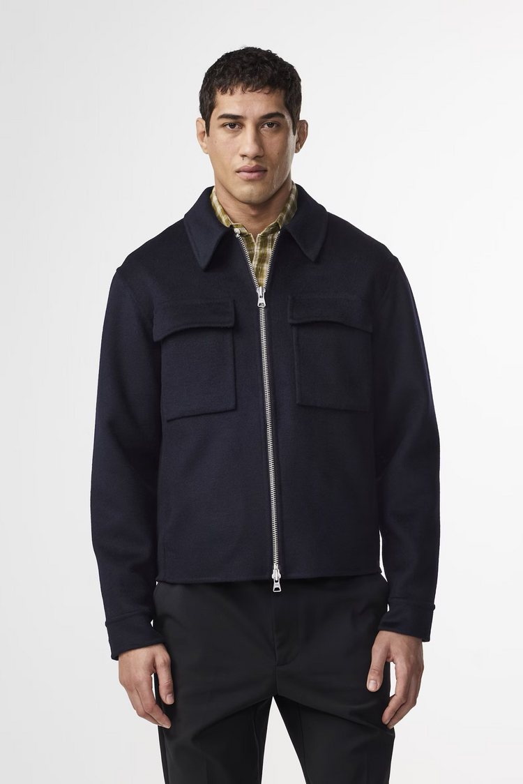 No Nationality 07 Alban Jacket 8447 'Navy Blue'