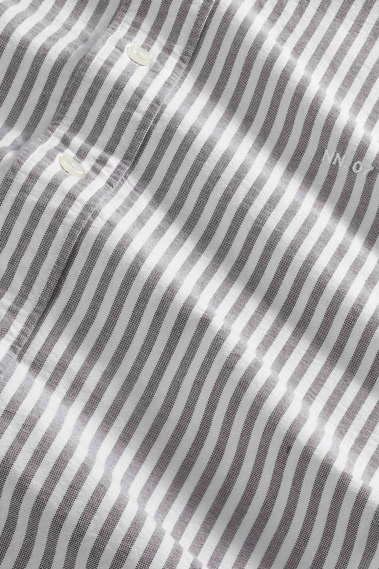 No Nationality 07 Colby BD 5910 Shirt 'Brown Stripe'