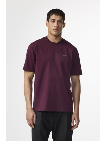 No Nationality 07 Adam EMB T-shirt 3209 'Wine Red'