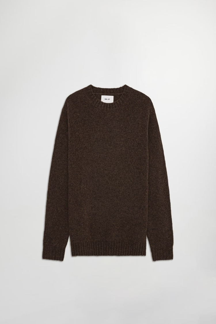 No Nationality 07 Lee 6598 Wool Blend Sweater 'Demitasse'