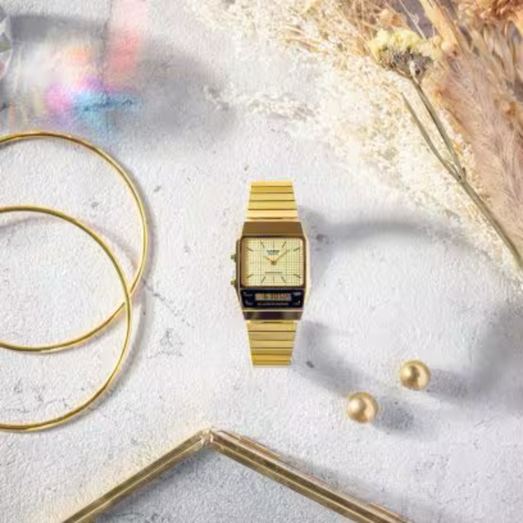 Casio Retro Gold AQ-800EG-9AEF