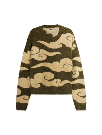 Woodbird Kurt Cloud Crew 'Dark Green'