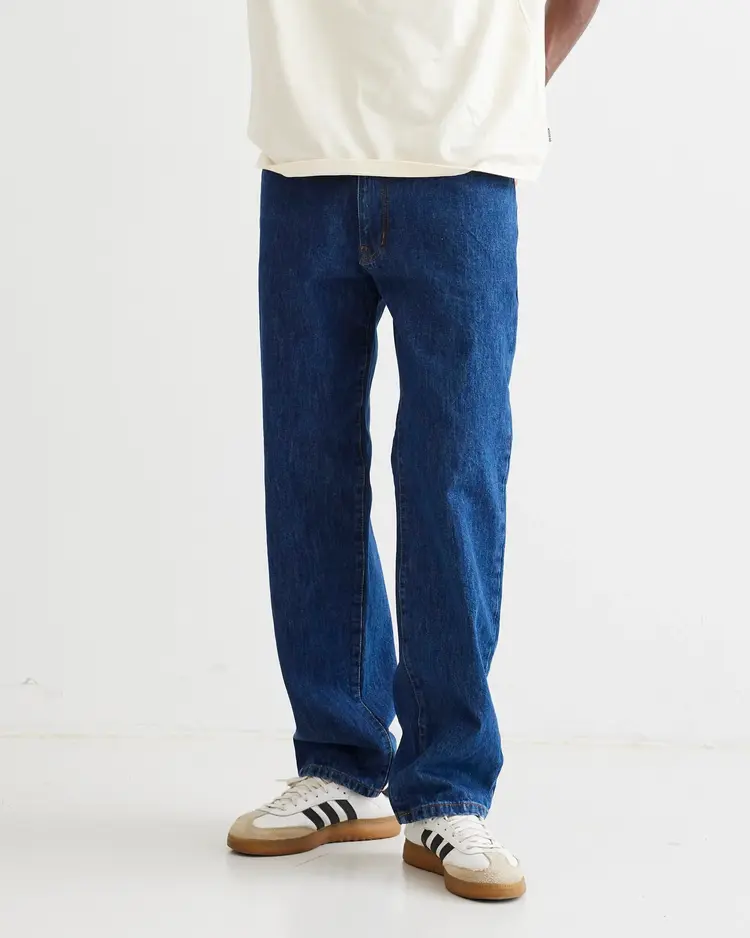 Woodbird Leroy 90's Rinse Jeans '90's Blue'
