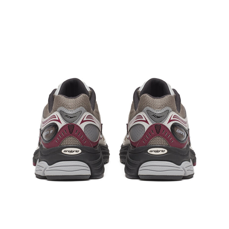 Saucony Progrid Omni 9 'Tan / Maroon'