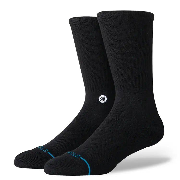Stance Icon Crew Sock 3 Pack 'Black'