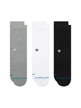 Stance Icon Crew Sock 3 Pack 'Multi'