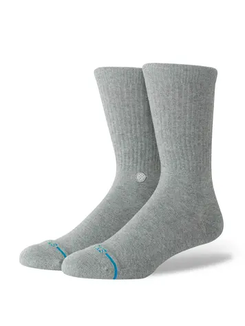 Stance Icon Crew Sock 'Heather Grey'