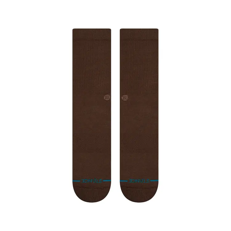 Stance Icon Crew Sock 'Brown'