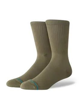Stance Icon Crew Sock 'Green'
