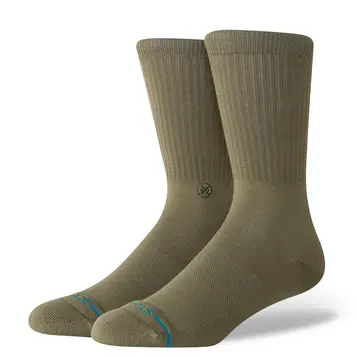 Stance Icon Crew Sock 'Green'