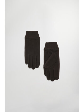 No Nationality 07 Suede Rib Gloves 9151 'Brown'