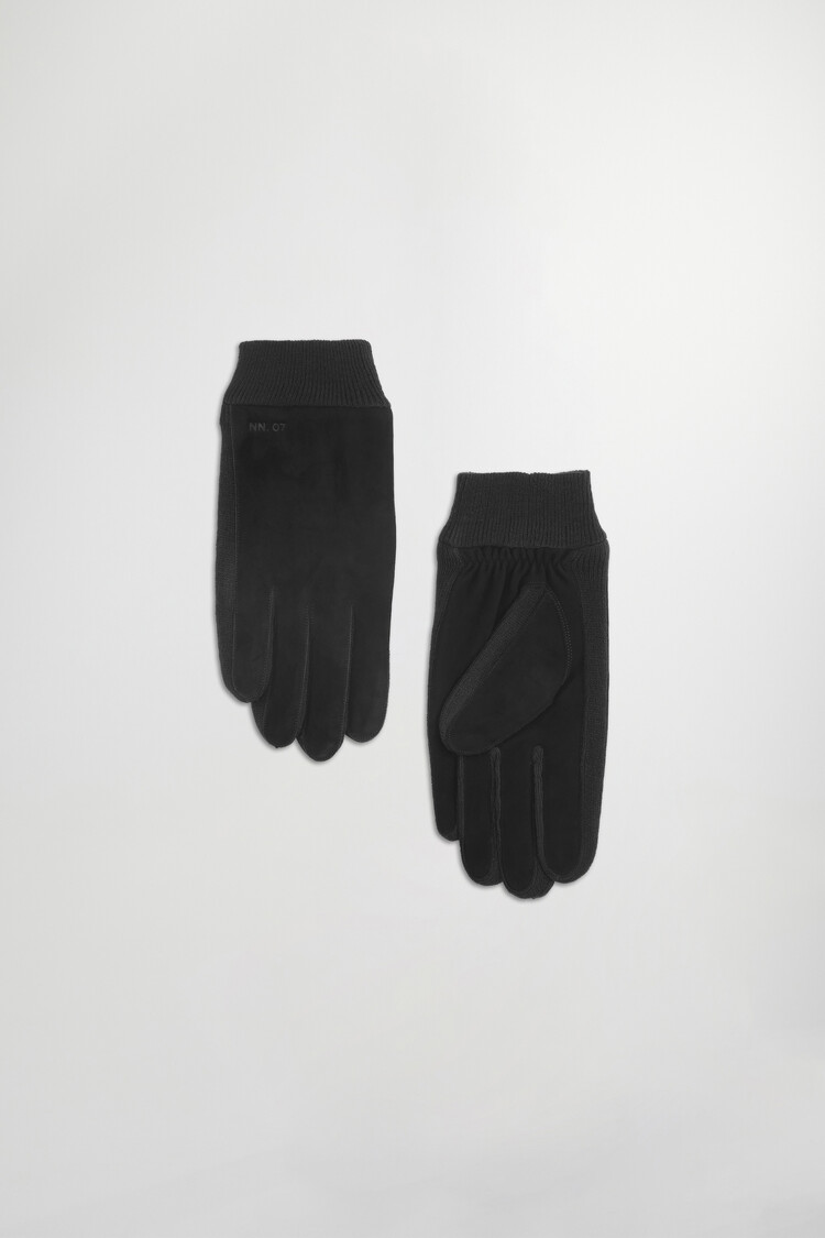 No Nationality 07 Suede Rib Gloves 9151 'black'