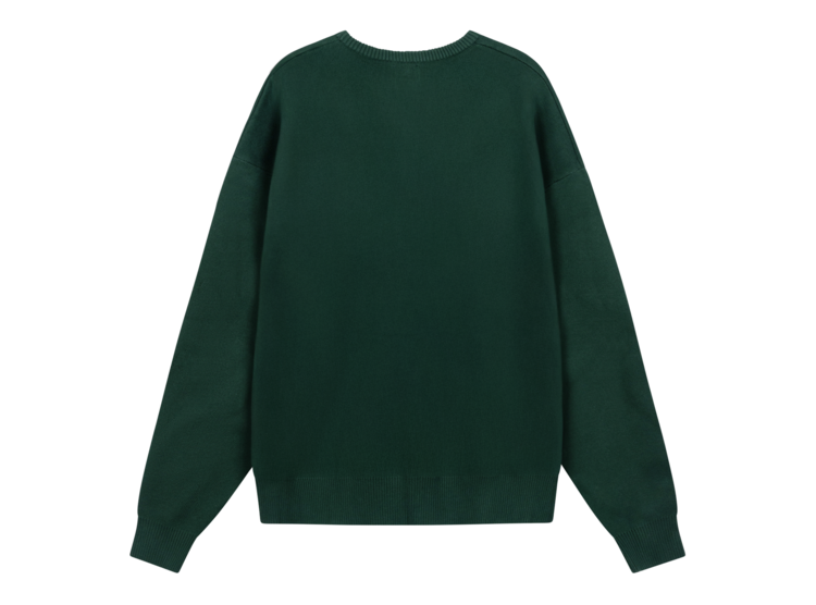 Comfort Club Meander Knit Crewneck 'Rain Forest'