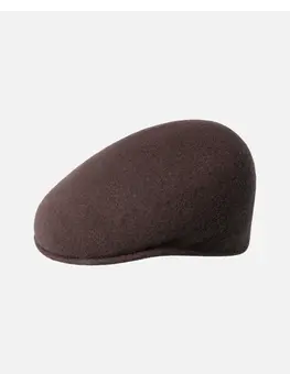 Kangol 504 Wool Cap 'Espresso'