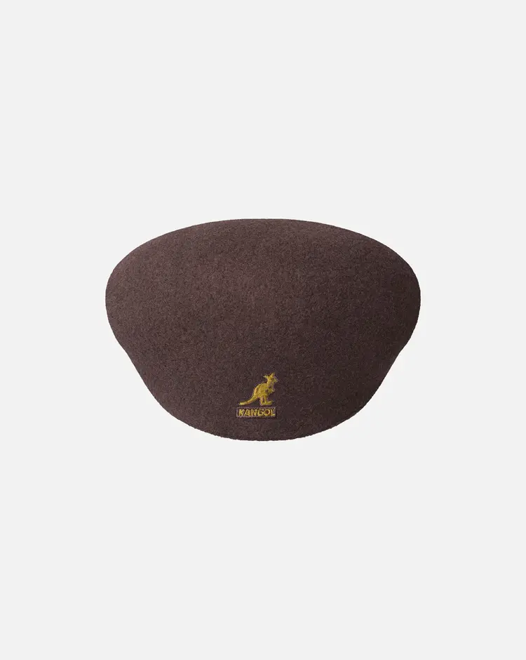 Kangol 504 Wool Cap 'Espresso'