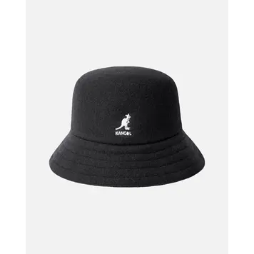 Kangol Wool Lahinch Bucket Hat 'Black"