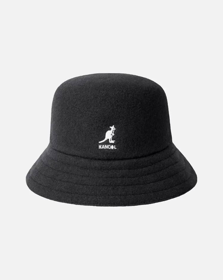 Kangol Wool Lahinch Bucket Hat 'Black"