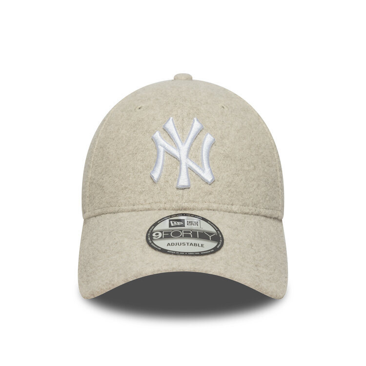 New Era New York Yankees 9FORTY Melton Wool 'Stone'