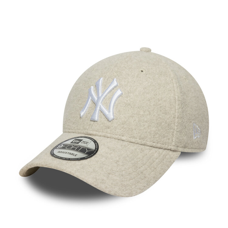 New Era New York Yankees 9FORTY Melton Wool 'Stone'