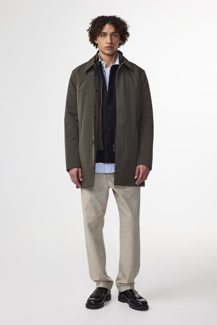 No Nationality 07 Blake 8240 Technical PrimaLoft® Coat 'Dark Army'