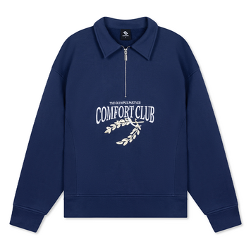 Collectiq Laurel Half Zip 'Medieval Blue'