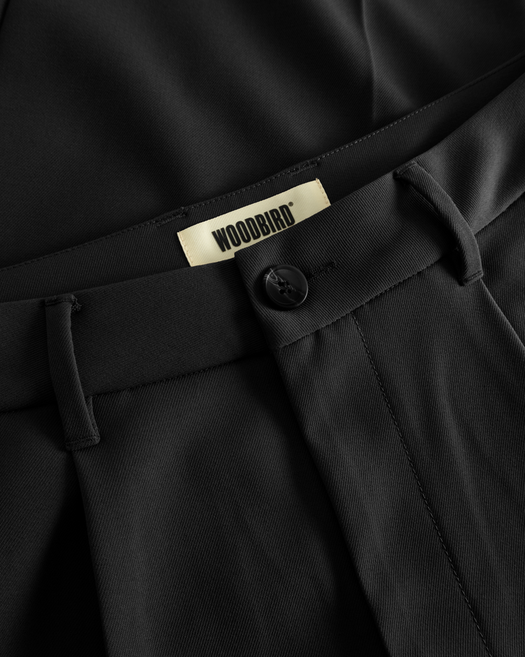 Woodbird Rick Nickle Pant 'Black'