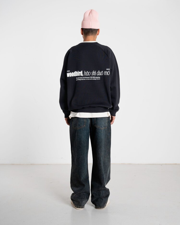 Woodbird Zhang Hao Crew 'Black'