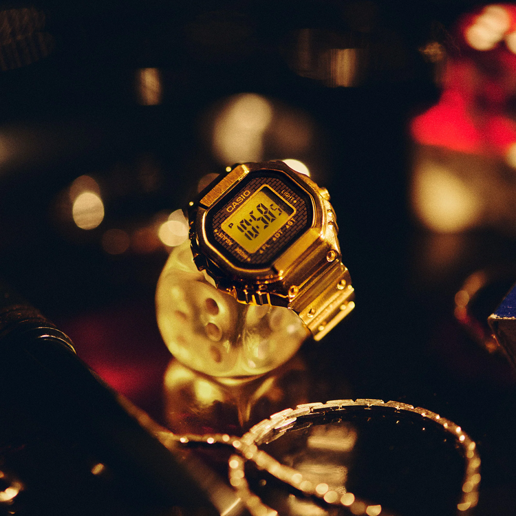 Casio 50th Anniversary Ring Watch 'Gold'