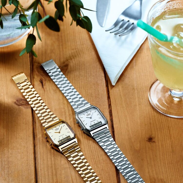 Casio Retro Silver AQ-230A-7DMQYES