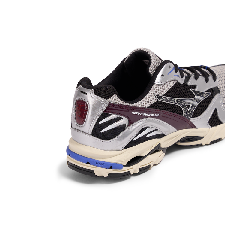 Mizuno Wave Rider 10 'Harbor Mist / Black / Fig'