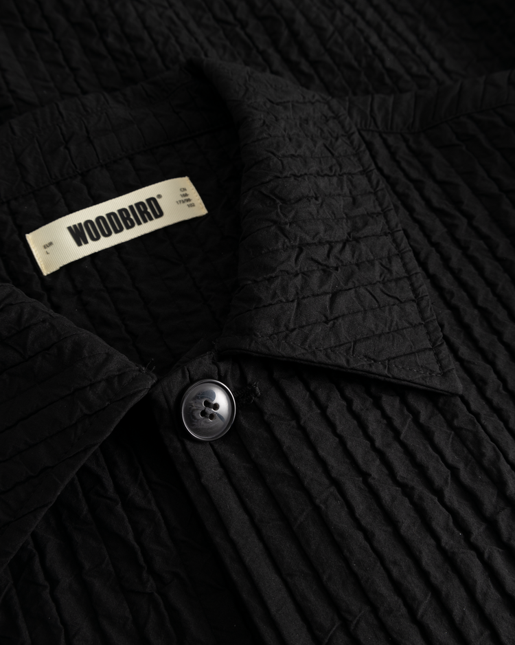 Woodbird Ochi Quilt Jacket 'Black'