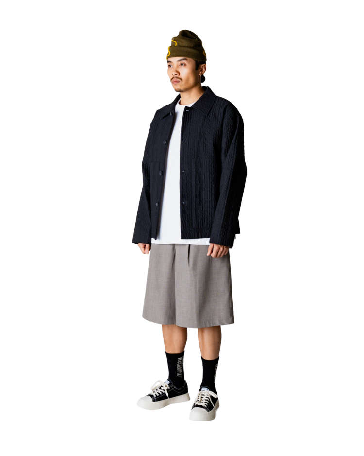 Woodbird Ochi Quilt Jacket 'Black'