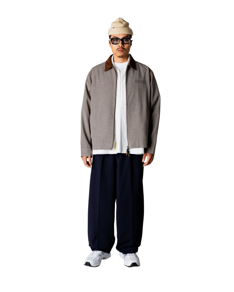 Woodbird Pon Guan Work Jacket 'Sand Melange'