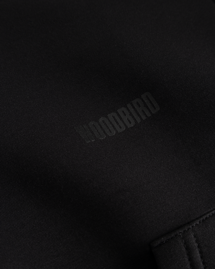 Woodbird Fuij Scuba Zip Hoodie 'Black'